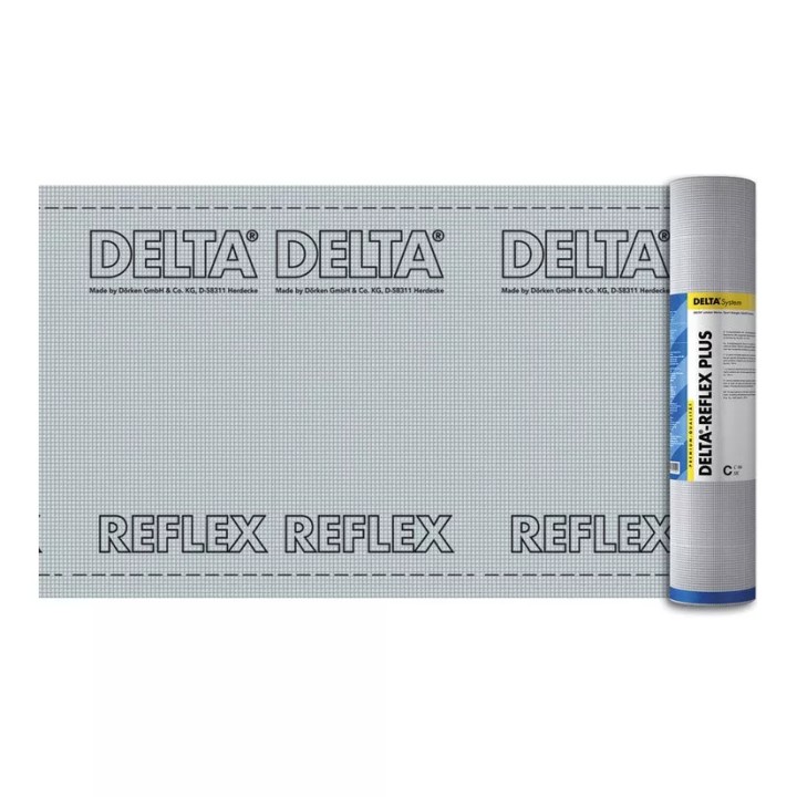Dorken - folia paroizolacyjna z ekranem aluminiowym Delta-Reflex rolka