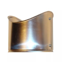Xplo - płaszcz ochronny z blachy aluminiowej - króciec 