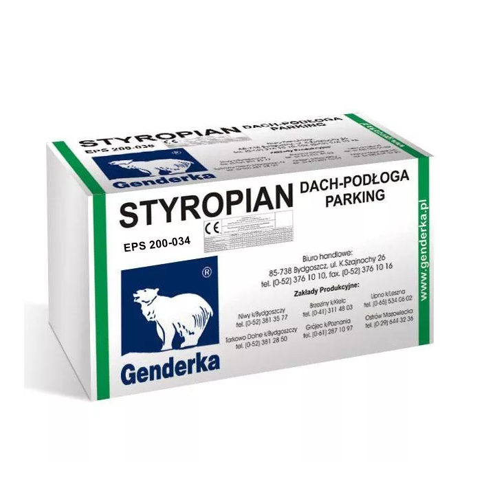 Genderka - Styrofoam EPS 200-036 Roof Floor Parking