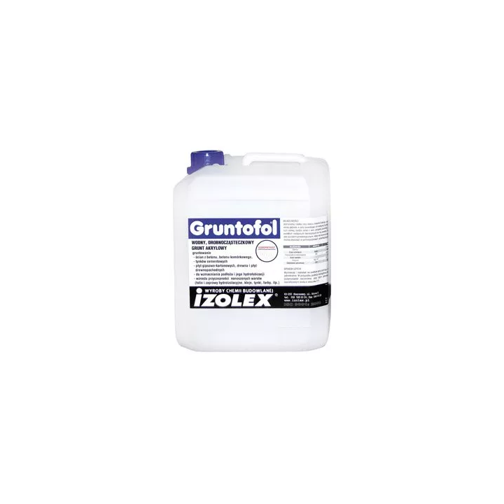 Izolex - roztwór gruntujący Gruntofol
