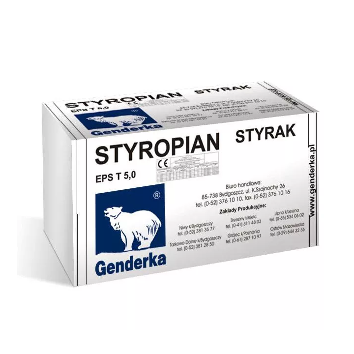 Genderka - Styropor Styrak EPS T.