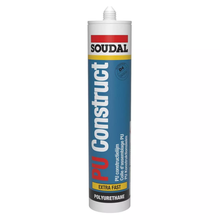 Soudal - klej poliuretanowy Pu Construct Extra Fast