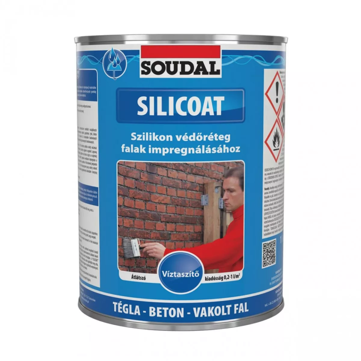 Soudal - powłoka ochronna do ścian Silicoat