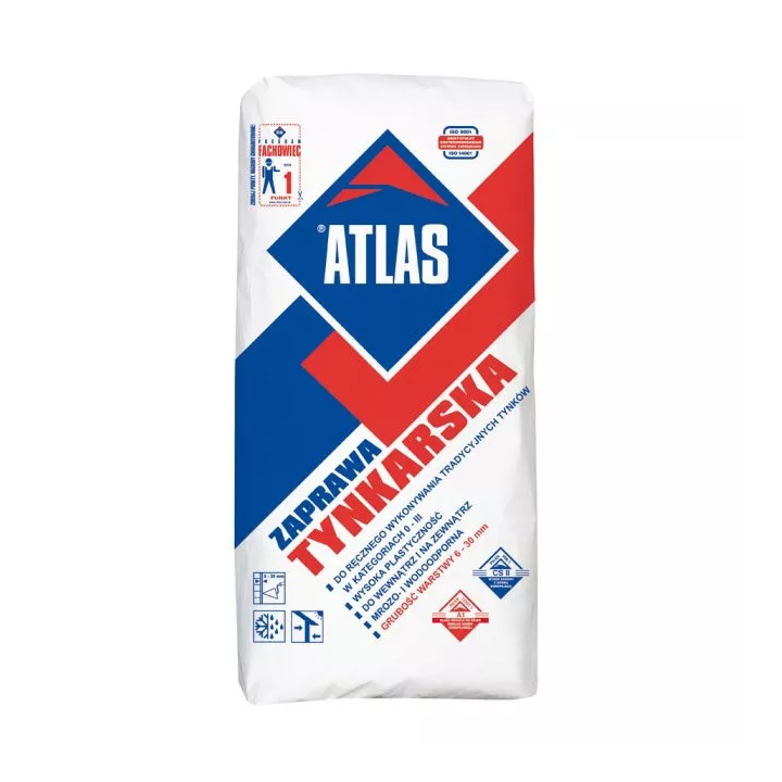 Atlas - ZTM mechanical plastering mortar