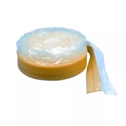 Curtain - edge tape with pleat and cuts