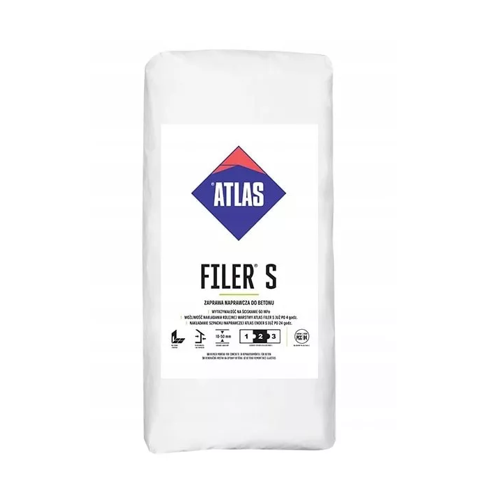 Atlas - Mörtel für Filer Nivellierschicht