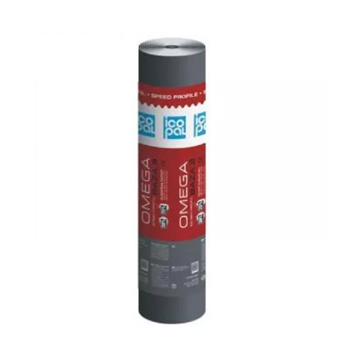 Icopal - Unterlage schweißbar Omega Base 3 Quick Profile SBS