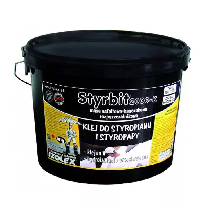 Izolex - Klebstoff für geschäumtes Polystyrol und geschäumtes Polystyrol Styrbit 2000 K.