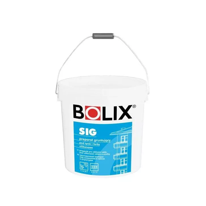 Bolix - preparat gruntujący pod tynki i farby silikonowe Bolix SIG