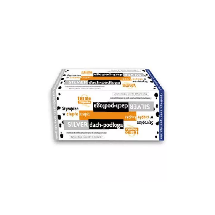 Termo Organika - Silver Roof Styrofoam board. Floor