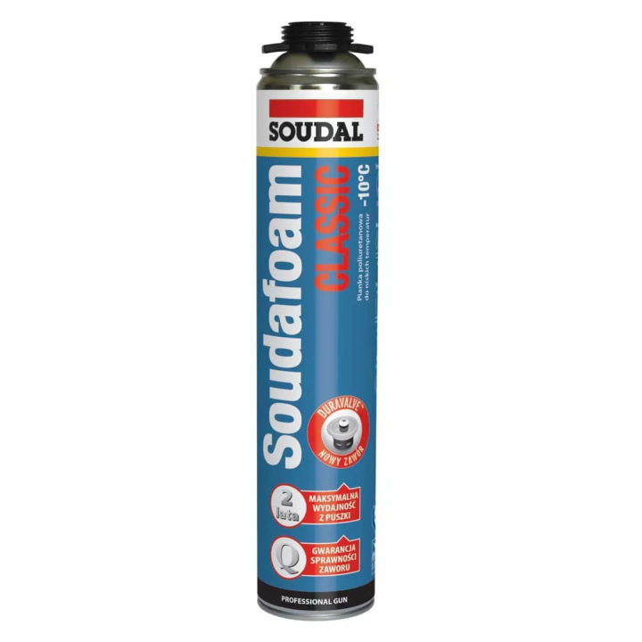 Soudal - pianka montażowa do -10 °C