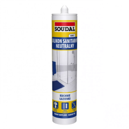 Soudal - sanitary neutral silicone