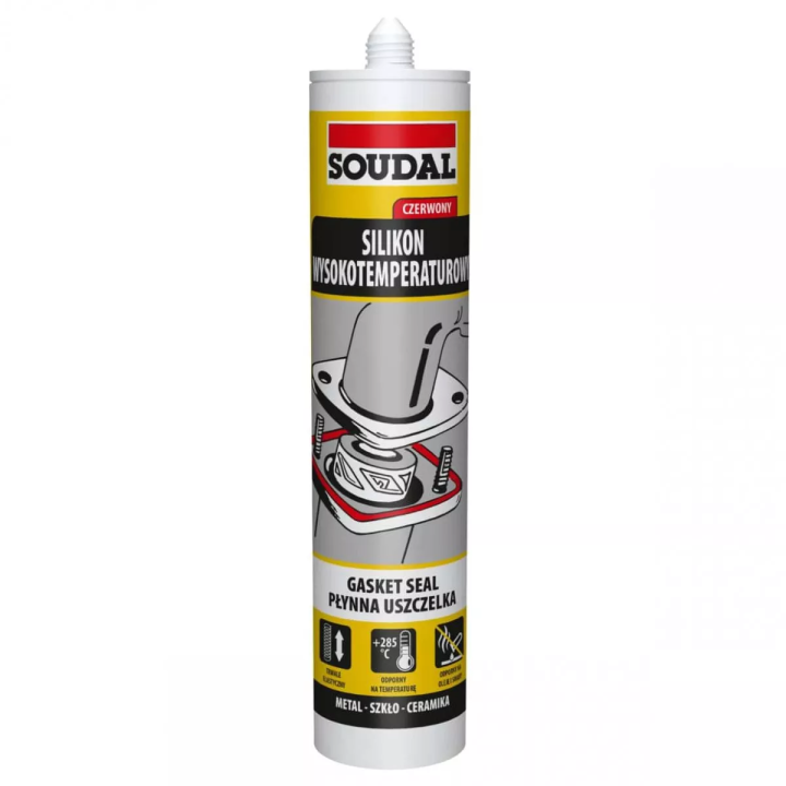 Soudal - silikon wysokotemperaturowy