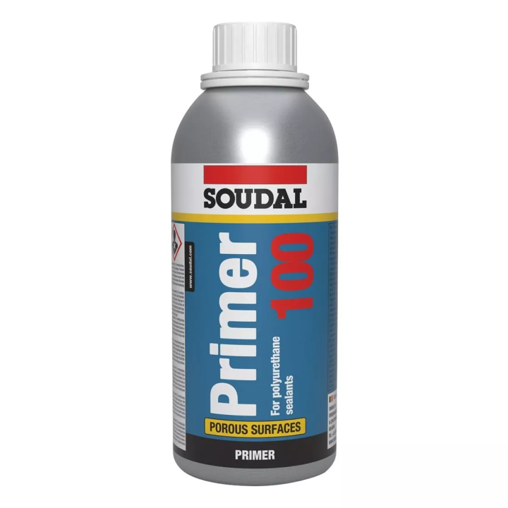 Soudal - preparat gruntujący do poliuretanów na podłoża porowate Primer 100