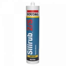 Soudal - silikon neutralny sanitarny Silirub 2/S