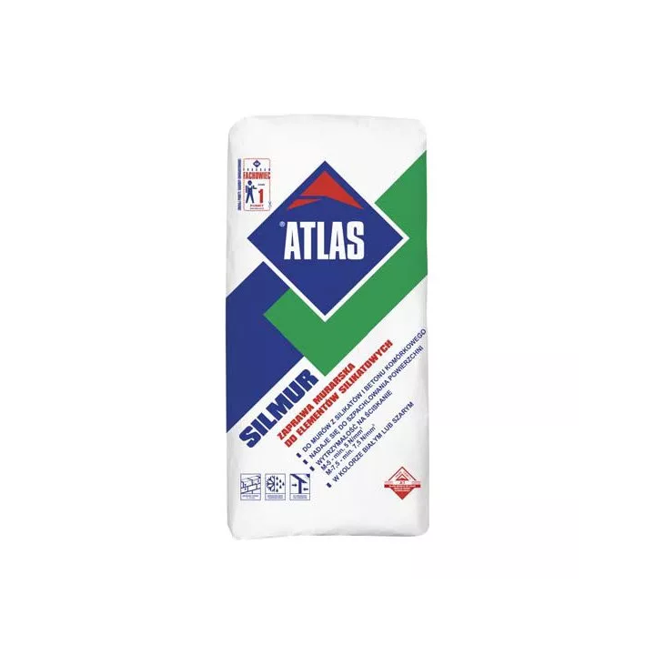 Atlas - zaprawa murarska do silikatów Silmur M-10