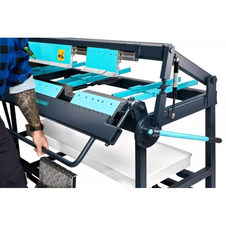 Mazanek - manual segment bending machine ZGRs 1000 L