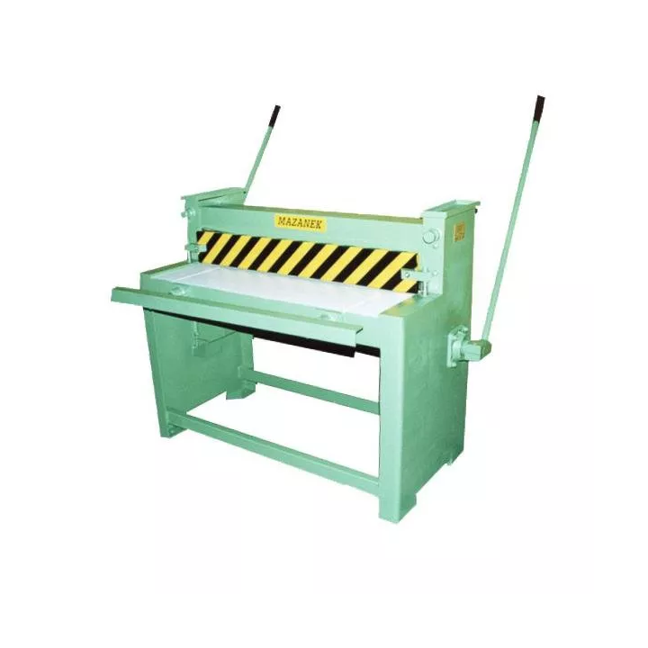 Mazanek - manual sheet metal guillotine GR 1000