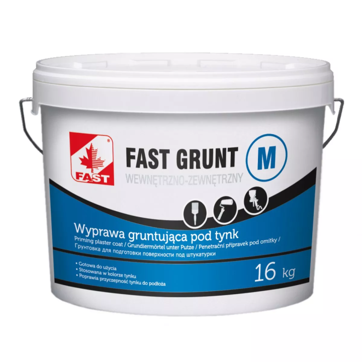 Fast - wyprawa gruntująca pod tynki Fast Grunt M