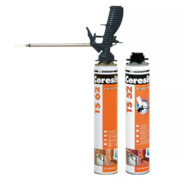 Ceresit - polyurethane foam TS 62, pistol