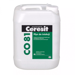 Ceresit - płyn do iniekcji zawilgoconych murów CO 81