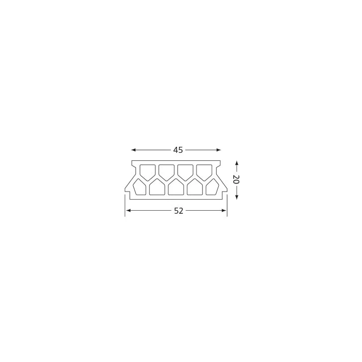Czamaninek - 9-cell ceiling block K9 / 60/20 / EU