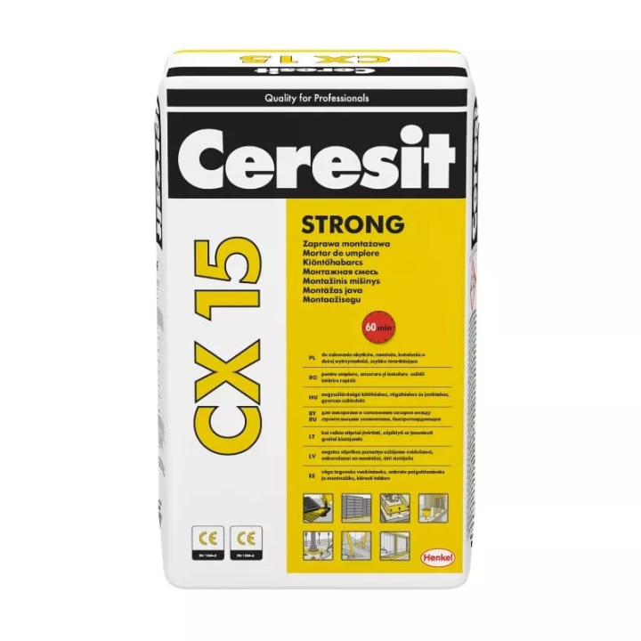 Ceresit - zaprawa montażowa CX 15 Strong