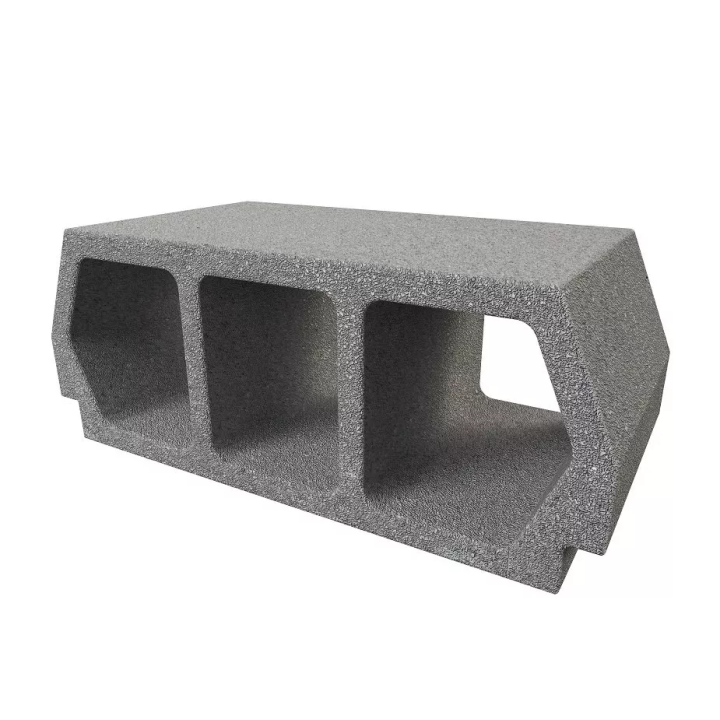 Konbet - Teriva 24/60 Base ceiling block, 3-chamber, concrete