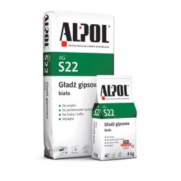Alpol - gładź gipsowa biała AG S22 Premium