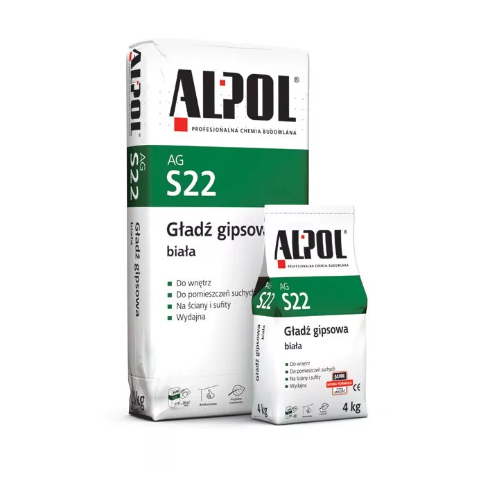 Alpol - weißer Putz AG S22 Premium