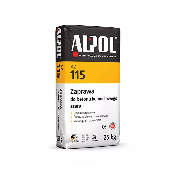 Alpol - zaprawa murarska do betonu komórkowego AZ