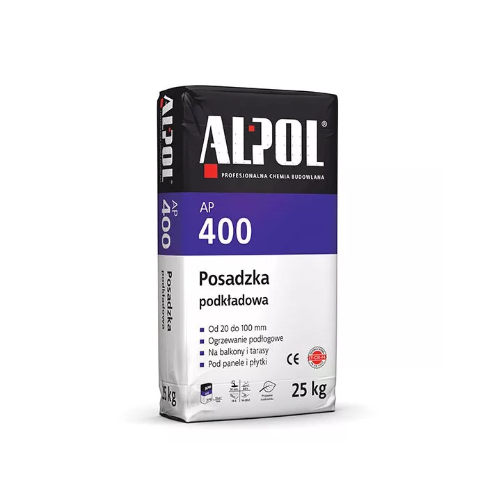 Alpol - posadzka podkładowa 20-100 mm AP 400