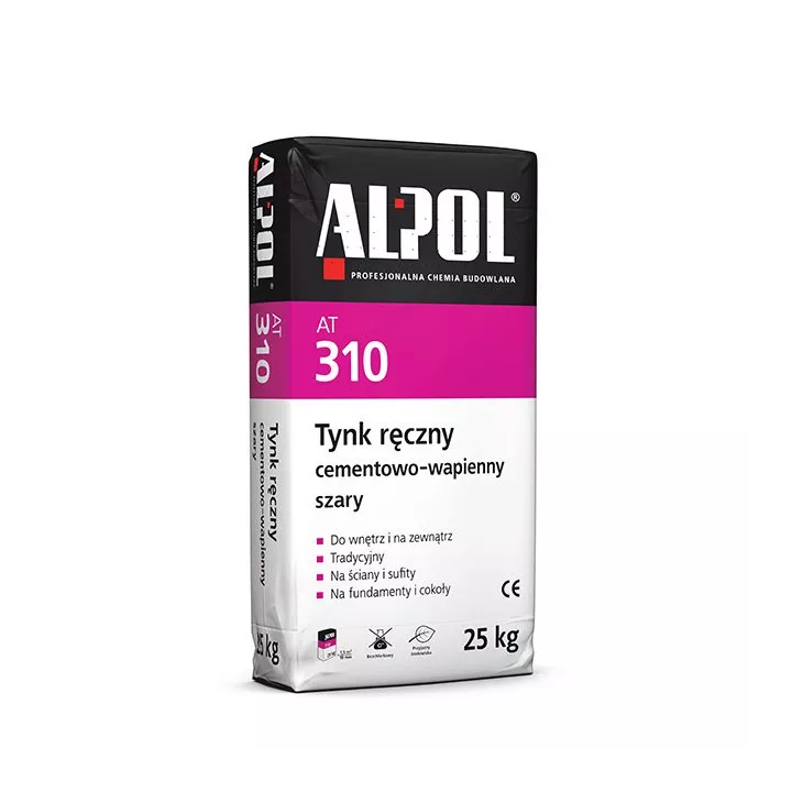 Alpol - AT cement hand-made plaster