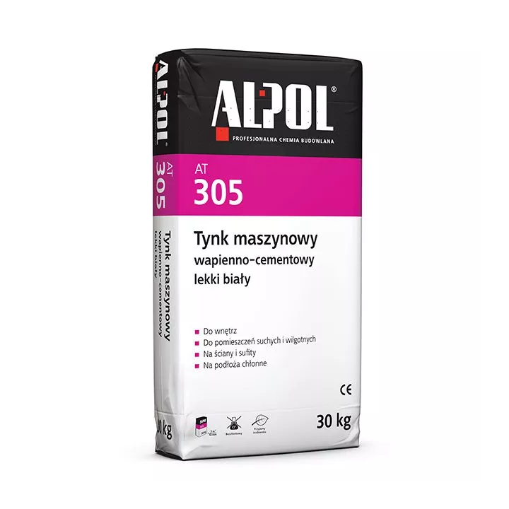 Alpol - AT lime-cement machine plaster