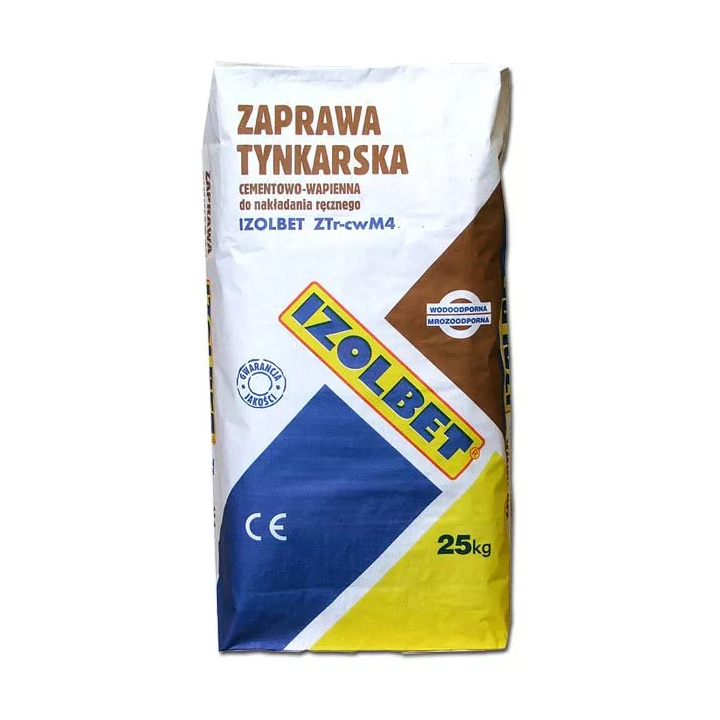 Isolbet - ZTr-cwM4 manual plastering mortar