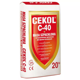 Cekol - zaprawa szpachlowa do spinowania płyt GK C-40