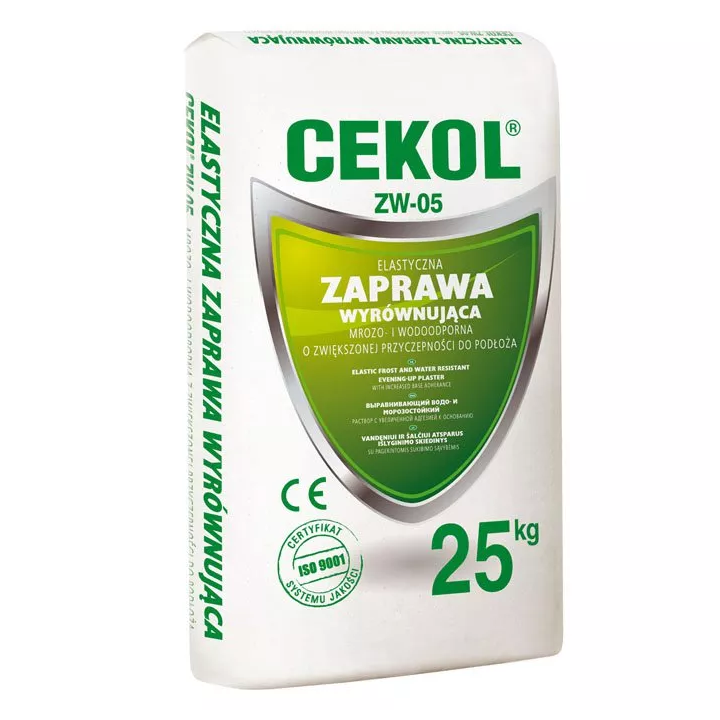 Cekol - flexible leveling mortar ZW-05