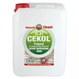 Cekol - preparat zabezpieczający do powierzchni przed olejem ZL-81