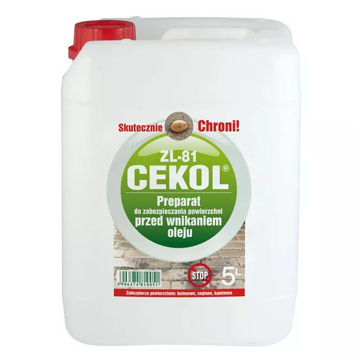 Cekol - ein Präparat zum Schutz der Oberfläche vor Öl ZL-81