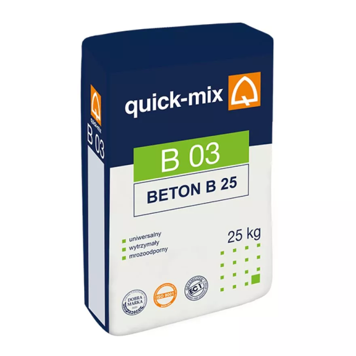 Quick-mix - zaprawa betonowa B 03