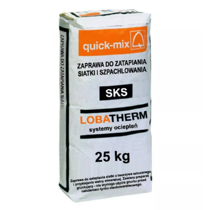 Quick-mix - zaprawa do klejenia, szpachlowania wełny i styropianu SKS