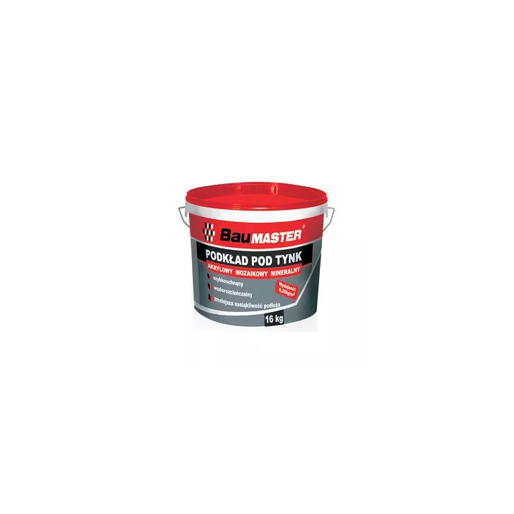 Baumaster - eine Grundierung für Acryl / Mosaik / Mineralputz