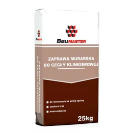 Baumaster - masonry mortar for clinker bricks