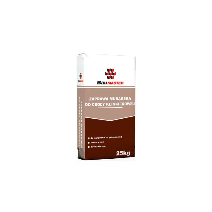 Baumaster - masonry mortar for clinker bricks