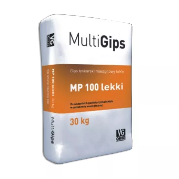 Vg Orth - gips tynkarski maszynowy lekki MultiGips MP 100L