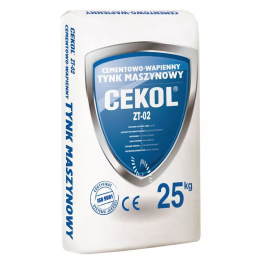 Cekol - tynk cementowo-wapienny ZT-02 