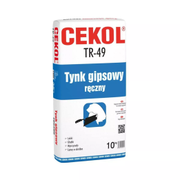 Cekol - tynk gipsowy ręczny TR-49 