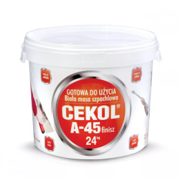 Cekol - biała gładź szpachlowa gotowa A-45 Finisz