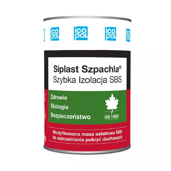 Icopal - masa asfaltowa wyrównawcza Siplast Szpachla Szybka Izolacja SBS