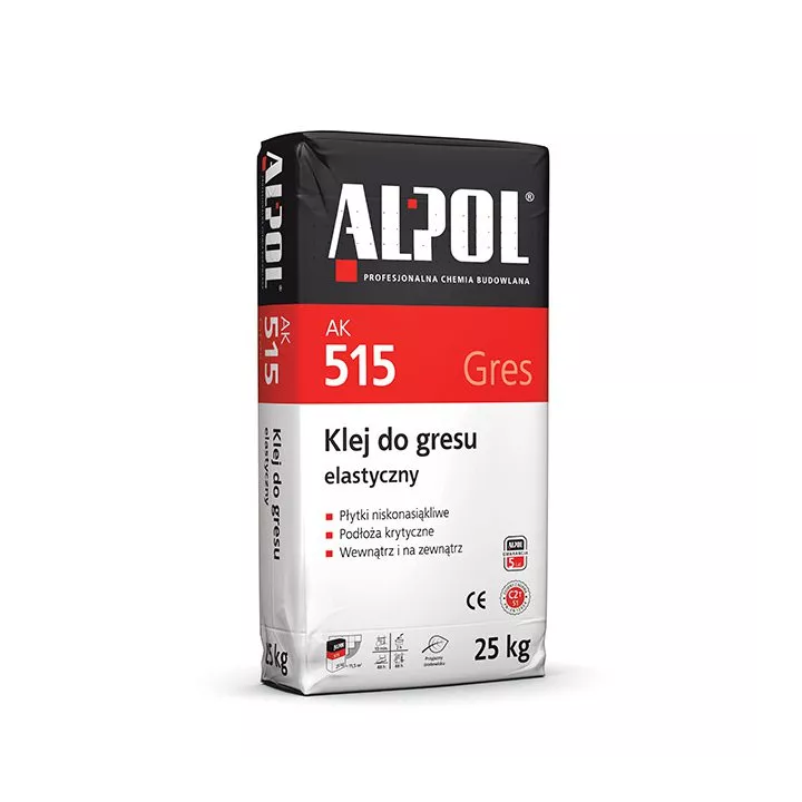 Alpol - klej do gresu elastyczny AK 515